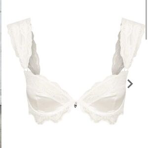 Kat the Label Hanna Underwire Snow White Bra